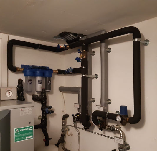 Triple filtre à eau CSC pour toute la maison