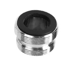 Reducing nipple for faucet spout