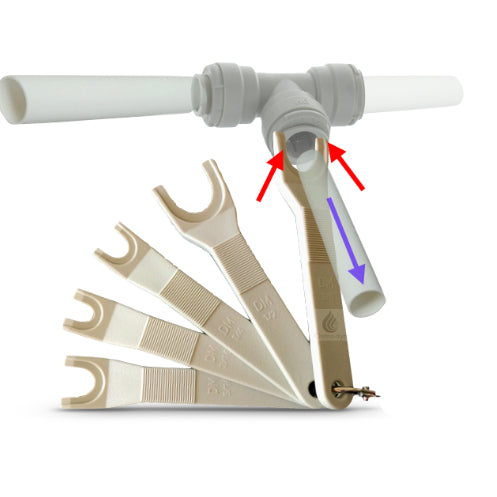 Clé d'extraction-raccord rapide