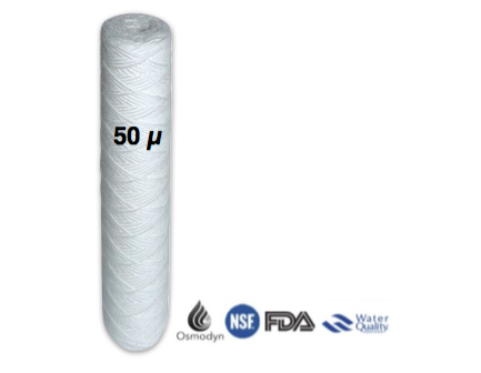 Filtre 20" bobiné 50 microns