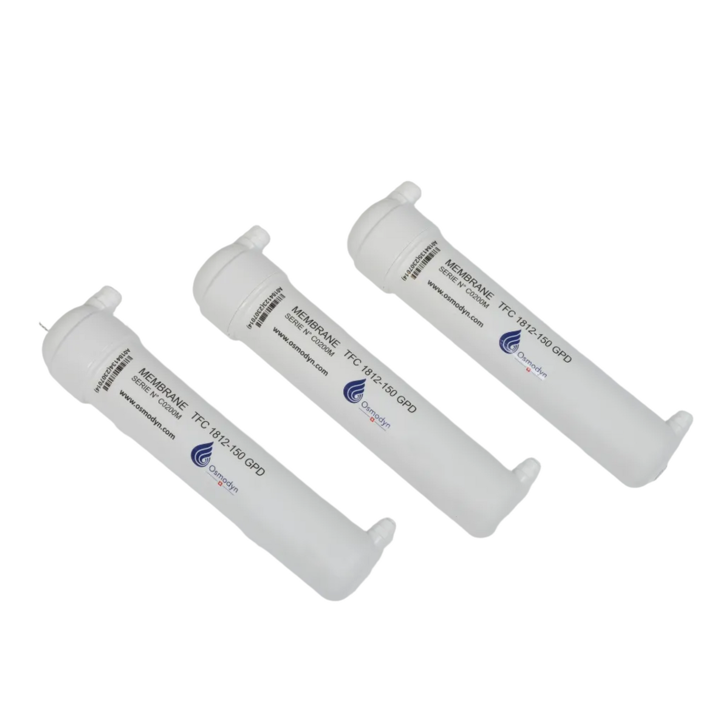 Kit de 3 membranes osmose inverse Osmodyn 1812-150 GPD