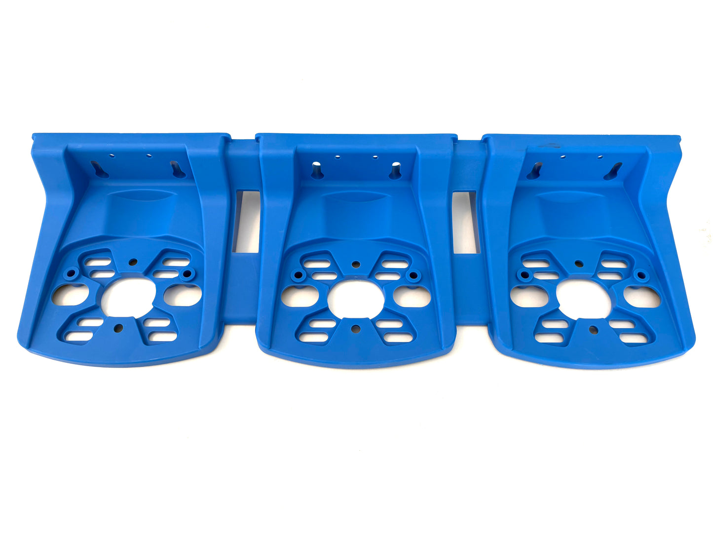 Support triple pour porte-filtre en 10 et 20 pouces standard bleu
