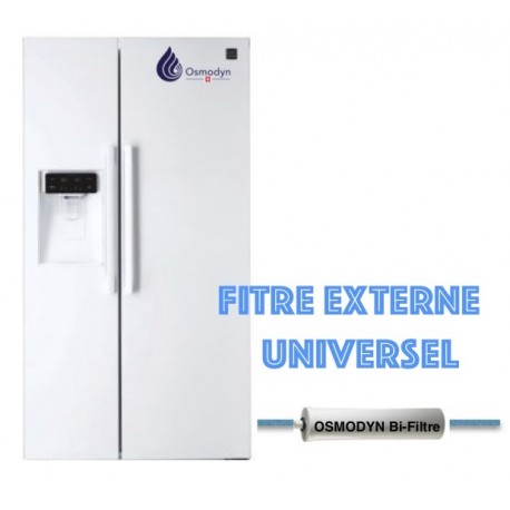 Filtre externe universel frigo américain