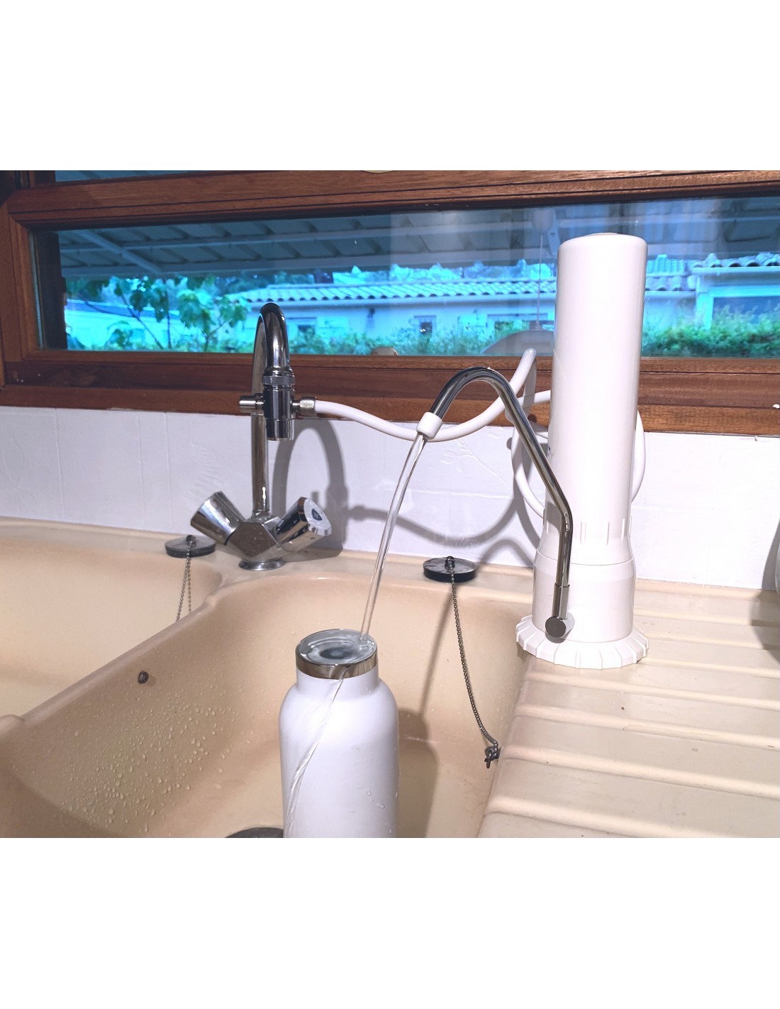 H2O Taps Cartouche de rechange pour système de filtration sous évier Durée de vie 6 mois 