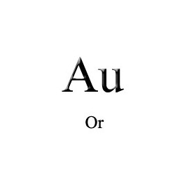 Electrode Or, Au 24 carats 2