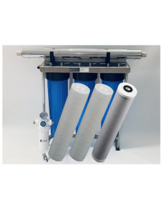 Centrale de filtration à UV pour la maison : eau de pluie, puit, forage... 2