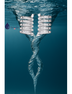 Ø 1/4" Dynamiseur double vortex 2
