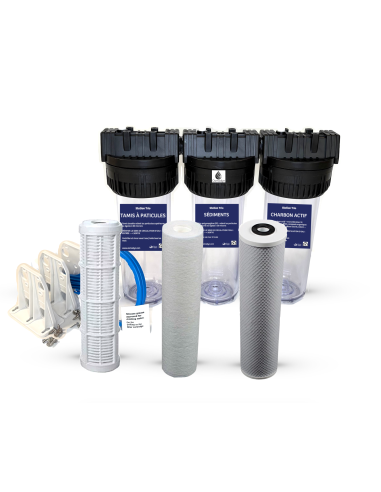 Station TRIO PLUIE/ BACTERIES sans UV...