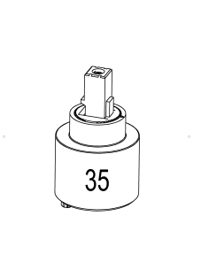 Cartouche eau osmosée  Chef...