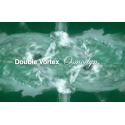 Double vortex cuivre Or 24C.15x21