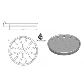 Egouttoir rond fontaine Osmodyn 2