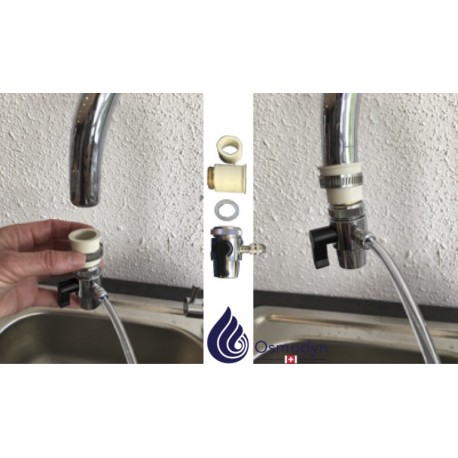 Acheter Adaptateur de robinet d'eau universel Durable, raccord de