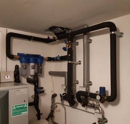 Triple filtre à eau CSC pour toute la maison