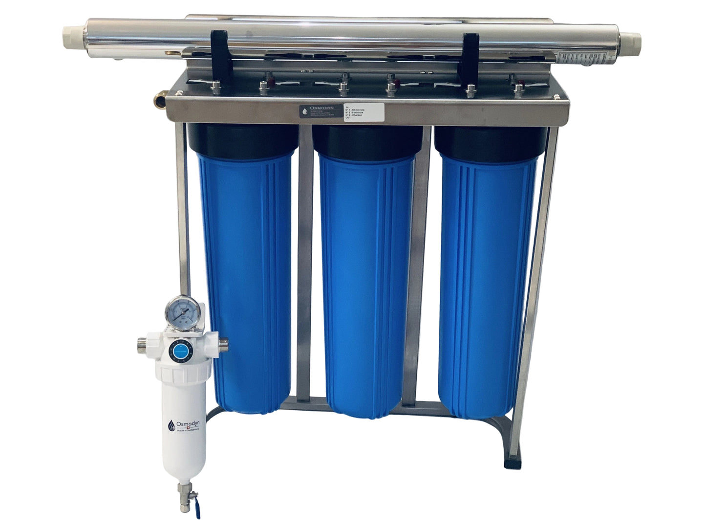 Centrale de filtration à UV pour la maison : eau de pluie, puit, forage...