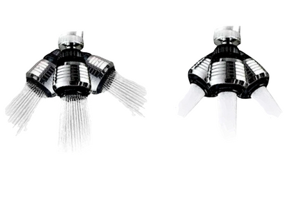 Mousseur filtre brise-jet douchette économiseur d'eau 360°