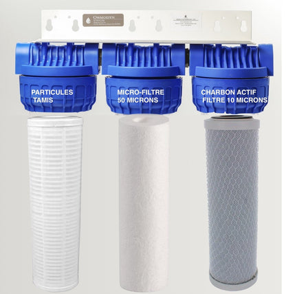 Erneuerung der Stationsfilter Trio Baseguard - Bio-safe - PurePlus