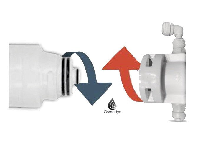 Bi-filter cartridge (limescale & chlorine, pesticides...)