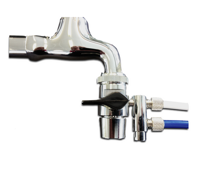 collecteur de robinet double 1/4''