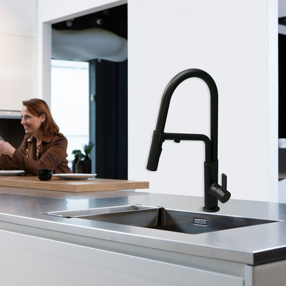 Robinet 3 voies CHEF black