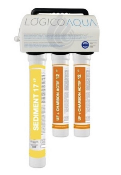 Fontaine Ultrafiltration 100 - 180 personnes : eau tempérée, froide, gazeuse