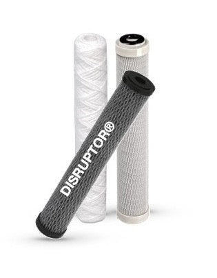 Station DISRUPTOR® TRIO 20 : filtration eau de pluie, puits, 20"