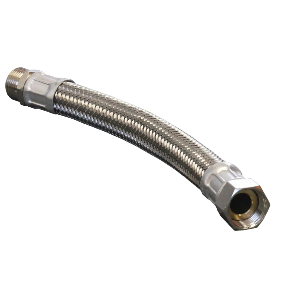 Flexible tressé acié 300 mm 3/4"- Raccordement big-Blue 20"