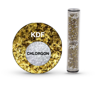 Dynamisierende Kalk-Chlor-Filterdusche