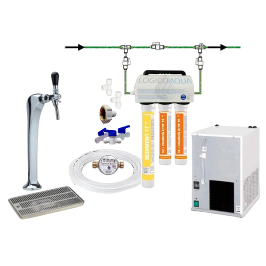 Pack Refroidisseur eau filtrée + colonne 1 voie