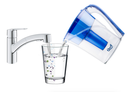 Quell Filterkaraffe erneuern - 3x Filter Disruptor