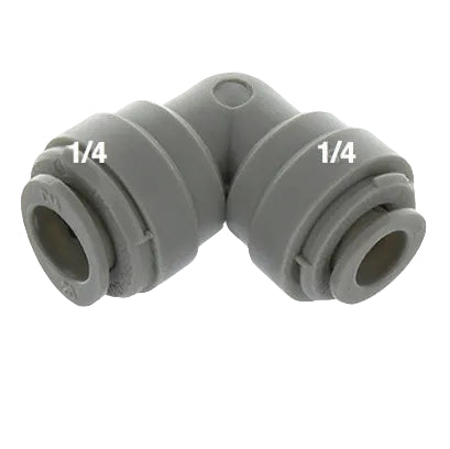 raccord equerre, coude 1/4 1/4