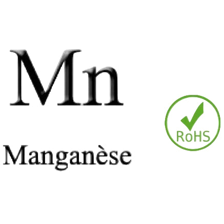 Electrode Manganèse, Mn