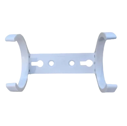 Double clip 2.5" à visser