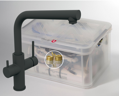 Robinet 1 voie et osmoseur suisse premium aio