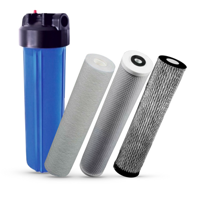 BIG BLUE 20” – Porte-filtre & cartouches haute performance