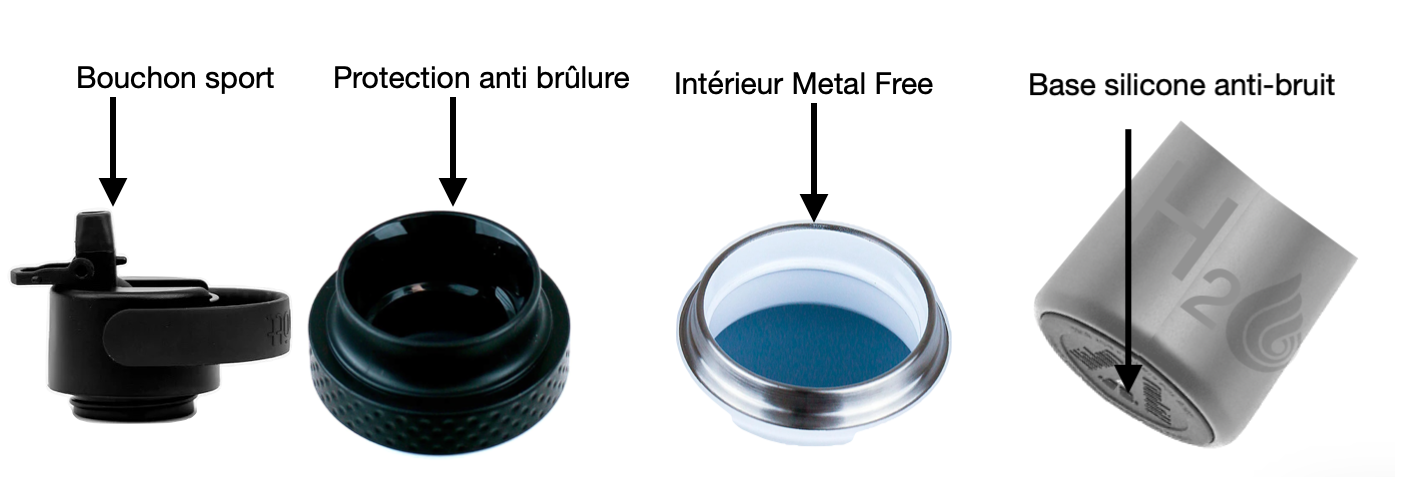 Bouteille isotherme céramique rando 600ml