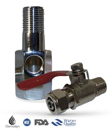 Connecteur by-pass T tube 3/8" F/M 3/8