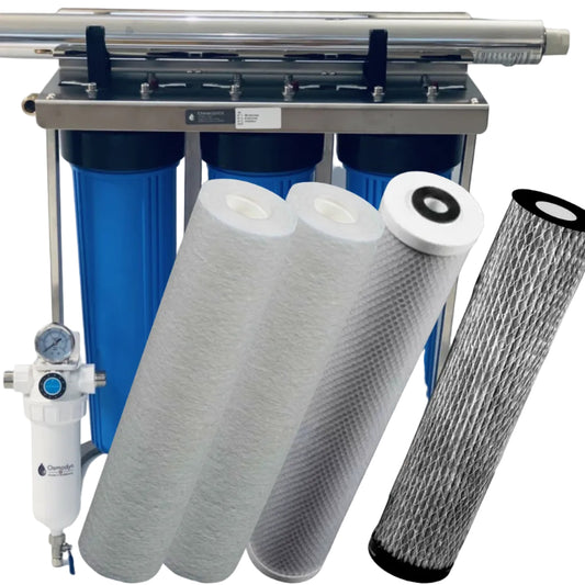 Kit de renouvellement centrale UV 20" BIG BLEU