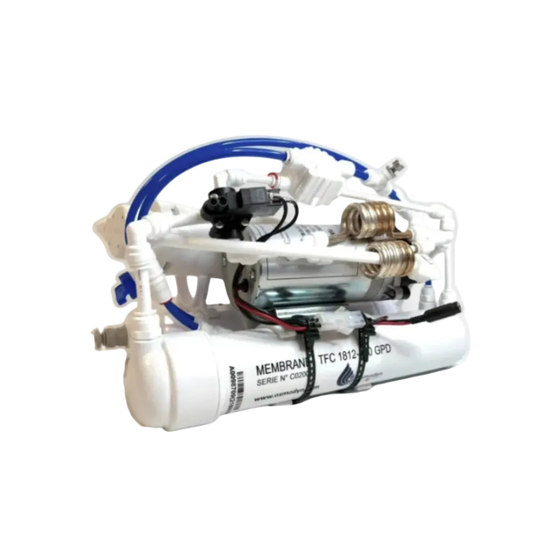 Osmoseur Osmodyn Mini Kit Hybride, vue de côté