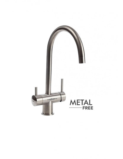 kit osmoseur  Slim-pure osmodyn vortex, robinet 3 voies, mat, col de cygne, metal free