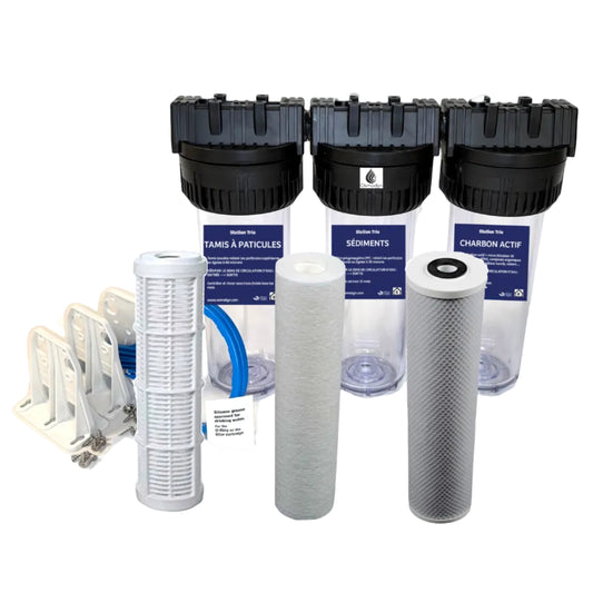 Station filtration eau de pluie