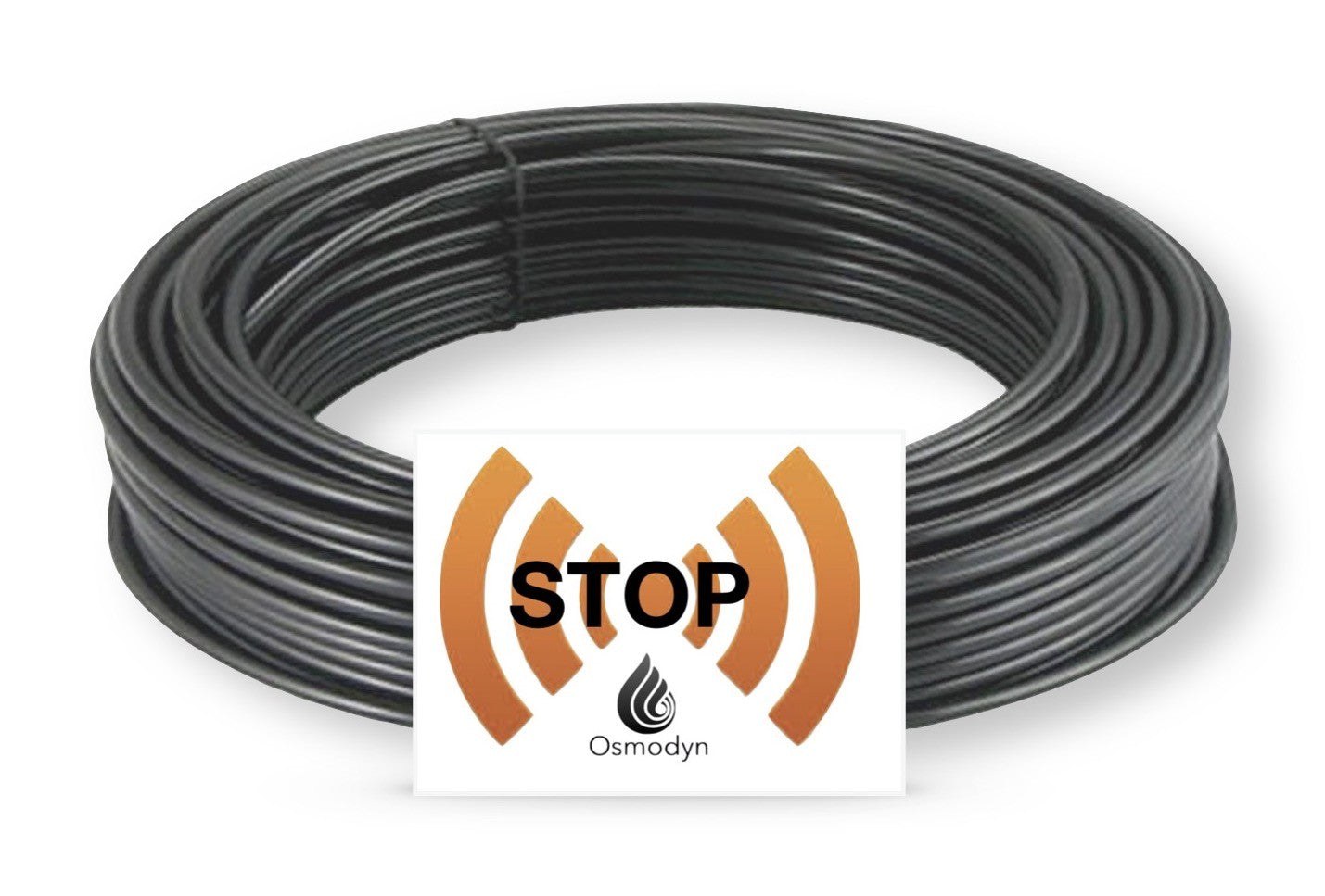 Tube blindé  Osmodyn, exclusivité de protection de  l'eau purifiée contre les ondes électromagnétiques environnantes