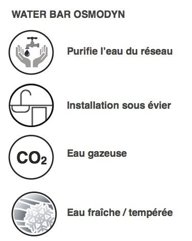 Water Bar IN eau osmodyn