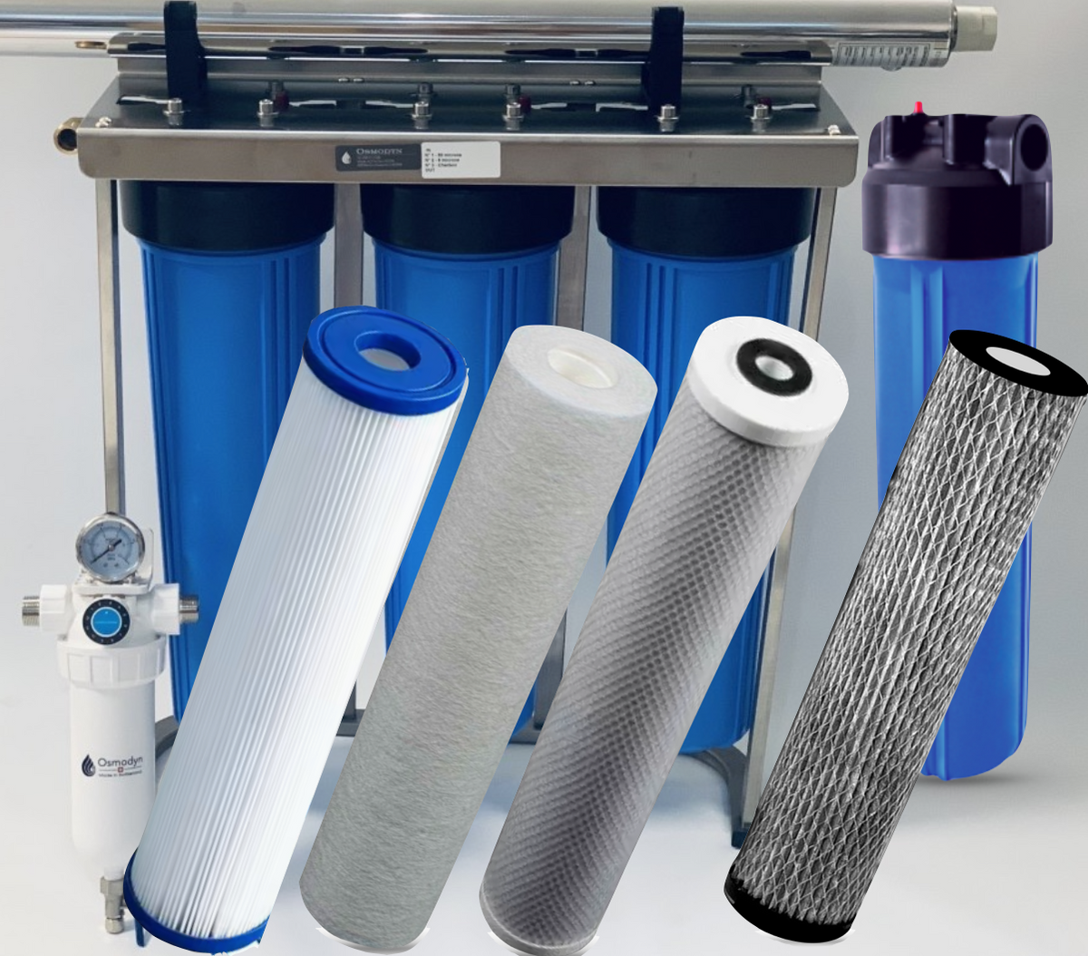 Filtres de renouvellement pour centrale UV