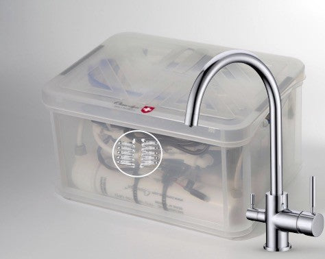Kit osmoseur Premium vortex Elixir, robinet 3 voies F mat