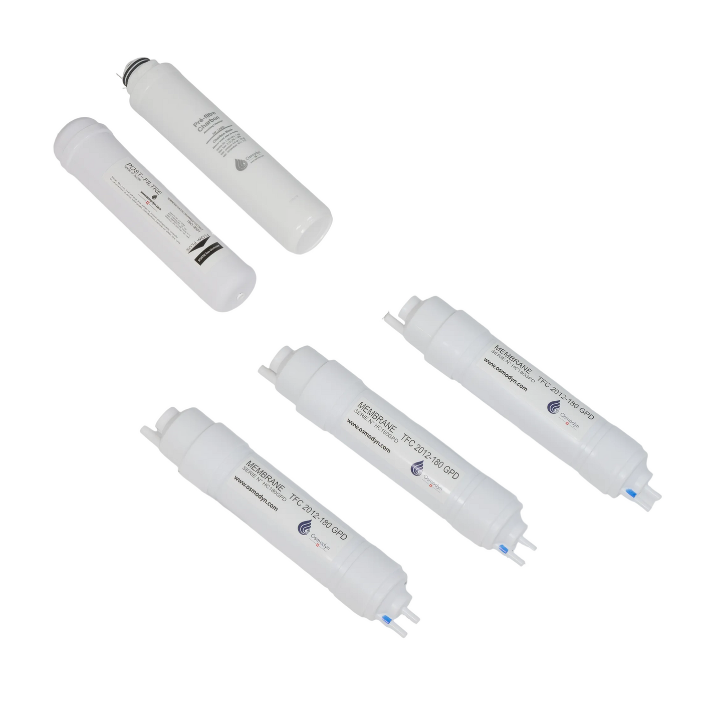 Kit de renouvellement triennal pour osmoseur Slim-Pure Osmodyn