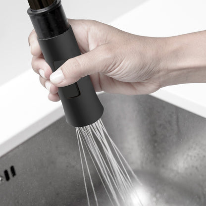 Douchette robinet mitigeur 3 voies Osmodyn Chef, douchette, finition noir mat