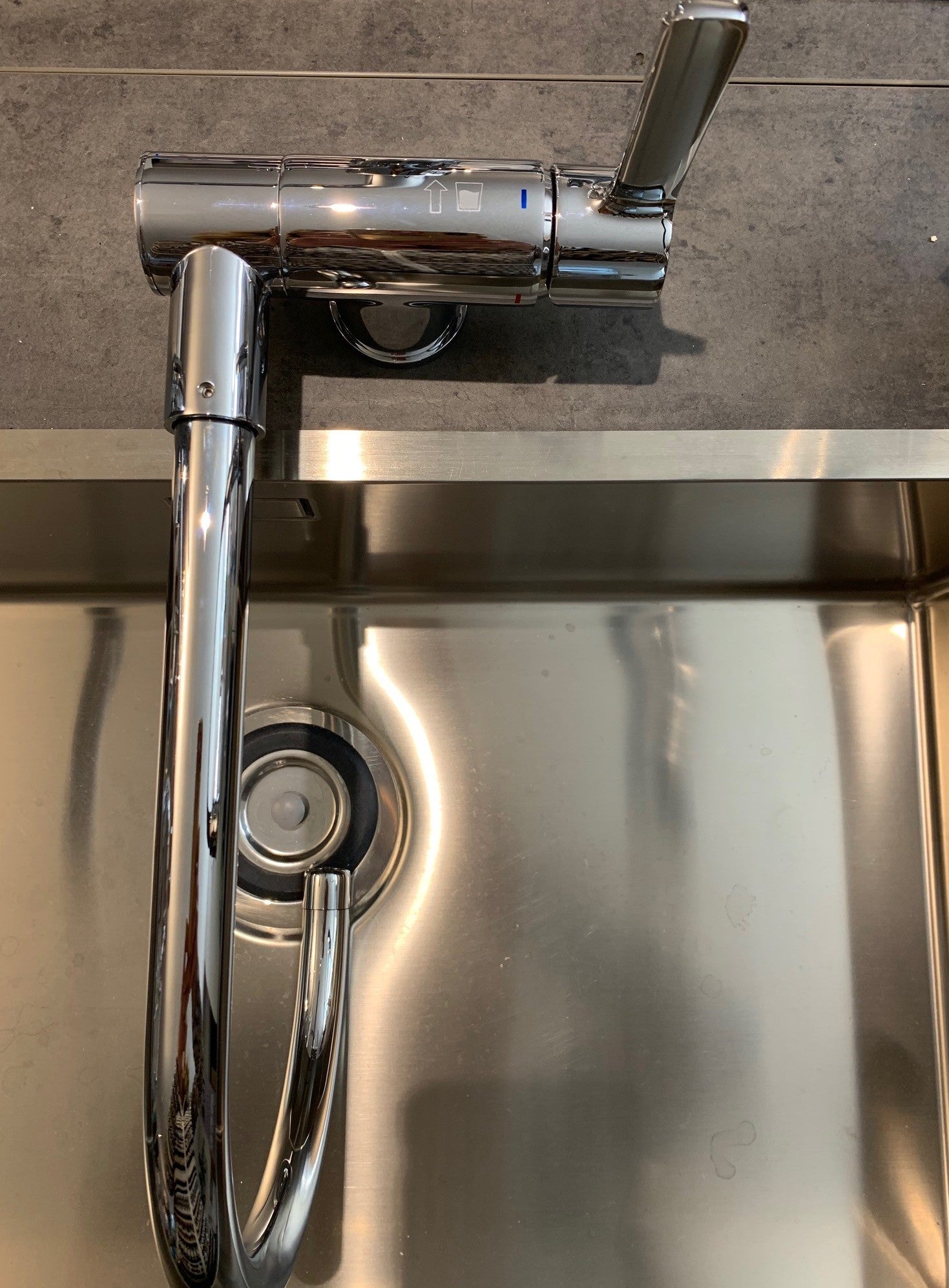 robinet mitigeur 3 voies rabattable pour osmoseur