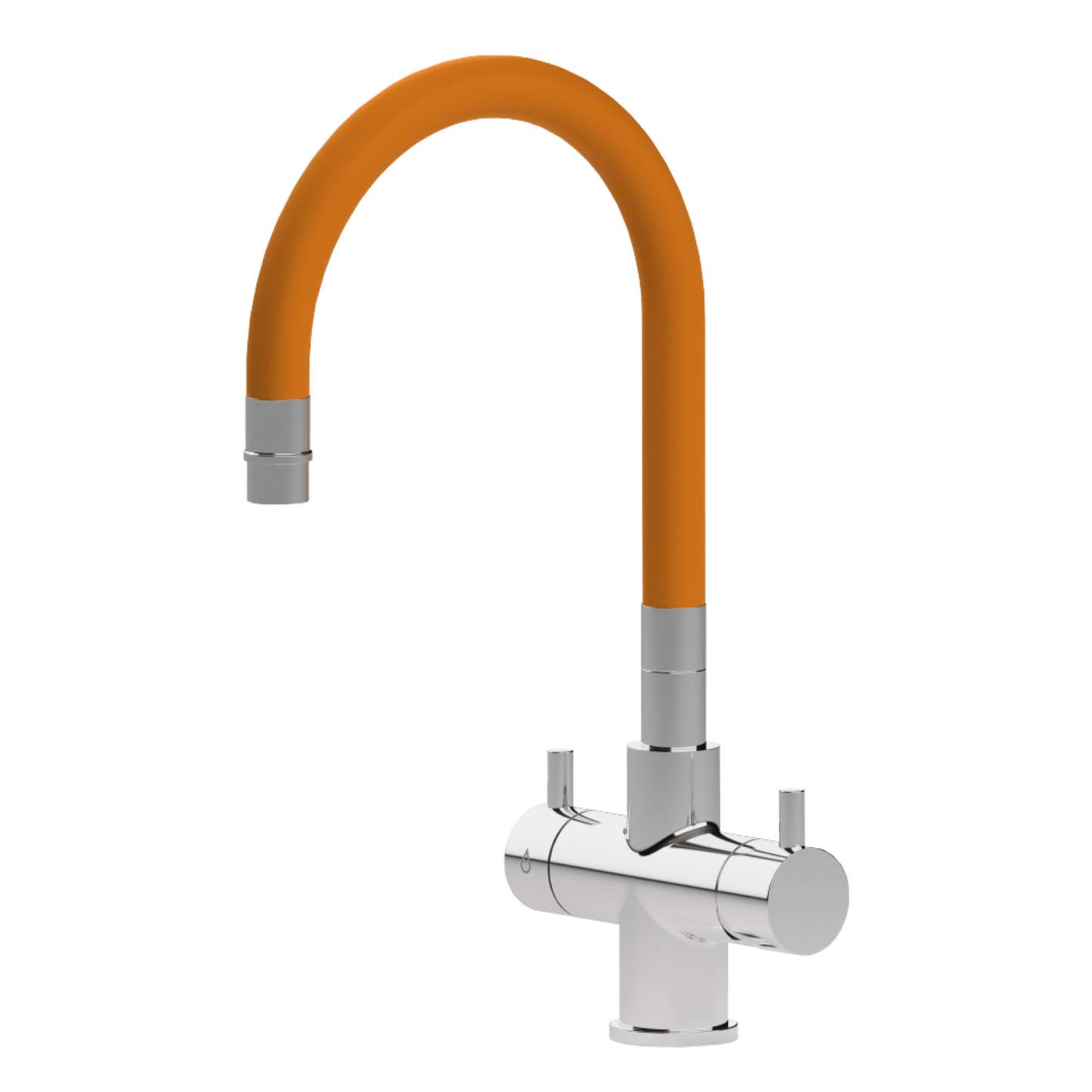 Robinet 5 voies flexible orange