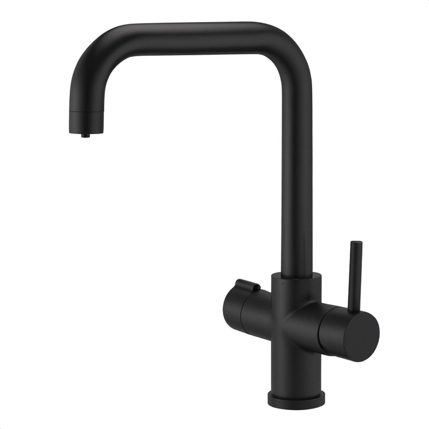 - Passez en un tour de main de l'eau du réseau à l'eau filtrée, fraiche et gazeuse.