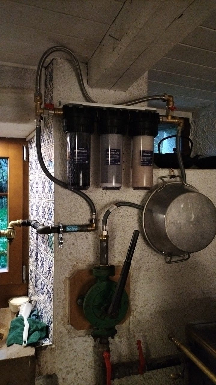 Station de filtration eau de pluie 10 pouces Osmodyn